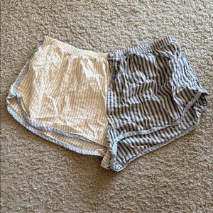 Arie Striped Pajama Boxer Shorts